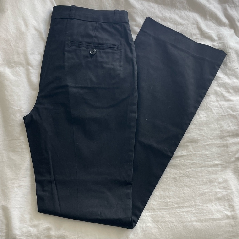 $5! 2 for $10🌹NWT! H&M Black Cotton Blend Trousers Pants Sz 6